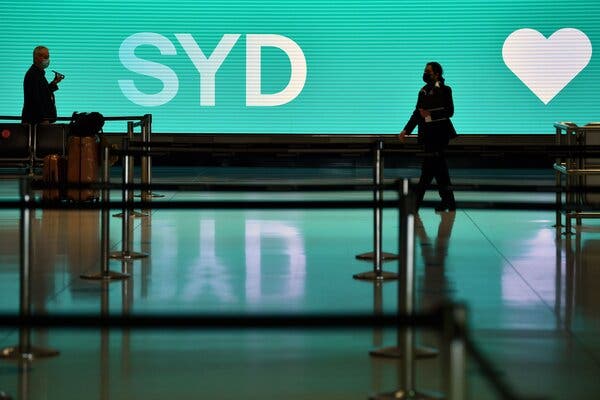 ماه گذشته تقریبا هیچ پروازی در فرودگاه بین المللی سیدنی انجام نشد.